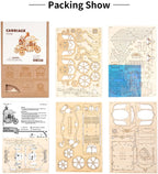 Carriage - Rompecabezas 3D - Maqueta de Madera Rolife