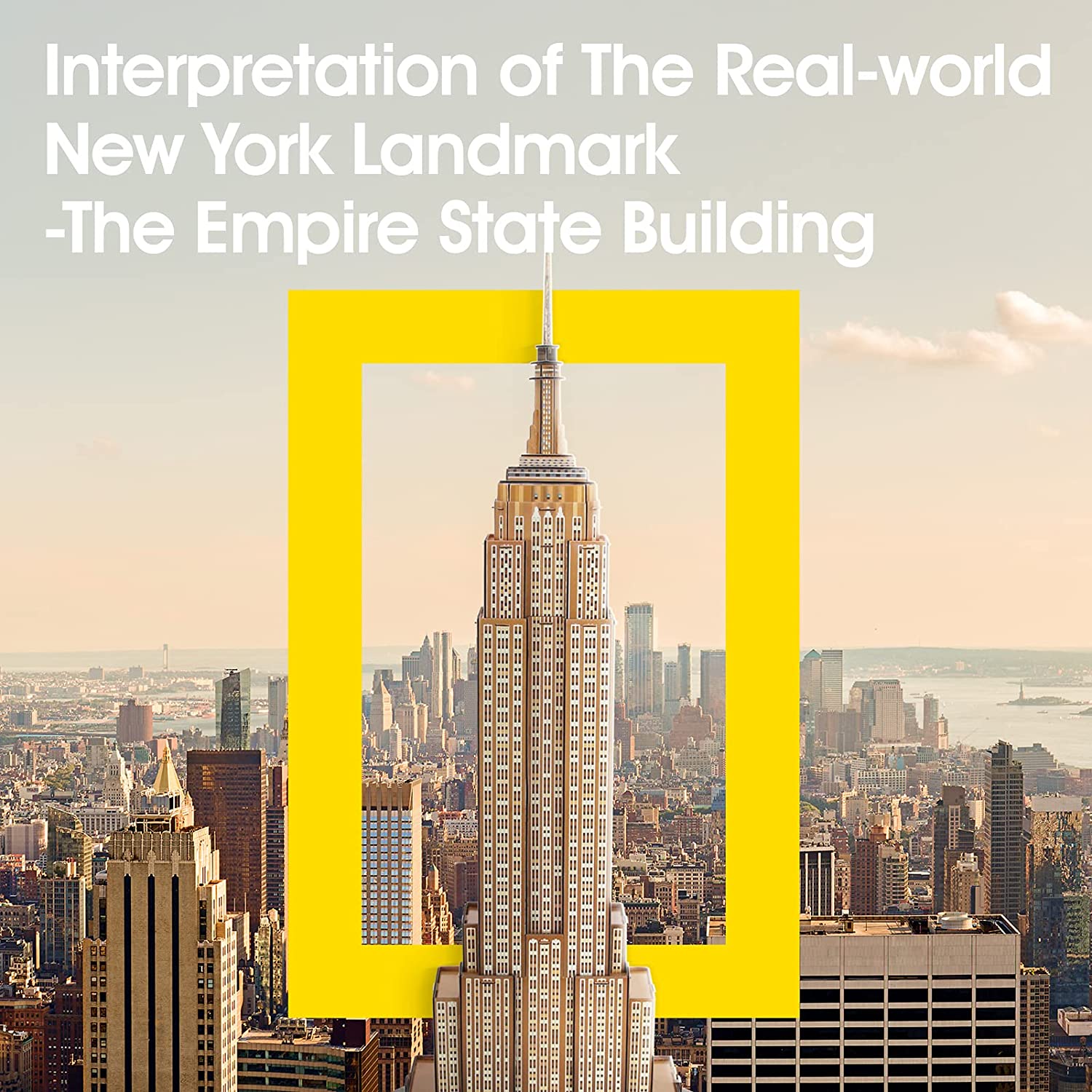 Empire State Building New York - Nat Geo - Rompecabezas 3D