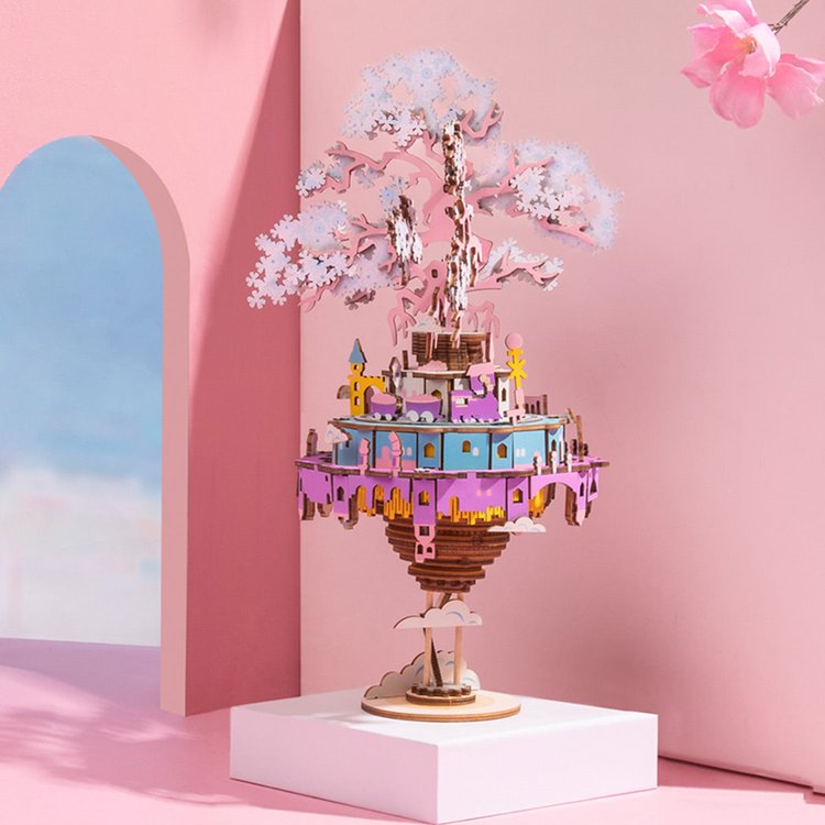 City In The Sky - Caja Musical Armable