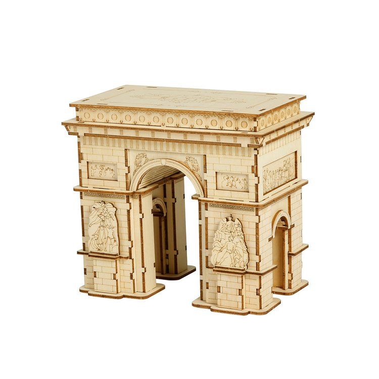 Arco del Triunfo - Rompecabezas 3D - Maqueta de Madera Rolife
