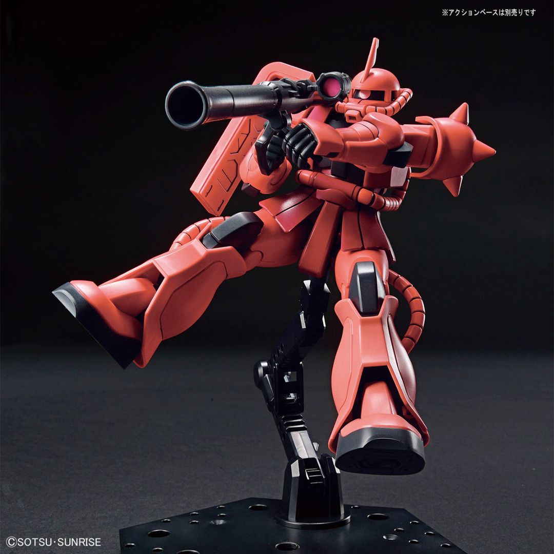 1/144 HGUC MS-06S Char's ZAKU II - Model Kit Articulado - Bandai