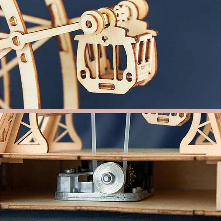 Ferris Wheel Musical - Rompecabezas 3D - Maqueta de Madera Rolife
