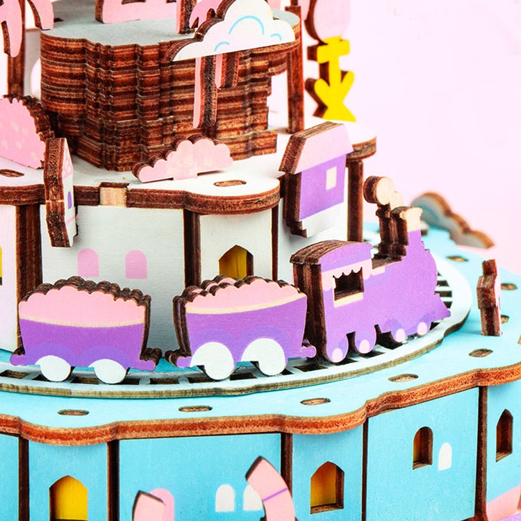 City In The Sky - Caja Musical Armable