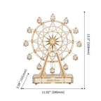 Ferris Wheel Musical - Rompecabezas 3D - Maqueta de Madera Rolife