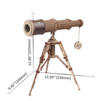 Monocular Telescope - Rompecabezas 3D de Madera - ROKR