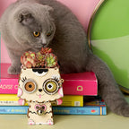 Pot Kitty - Macetero de Gato - Maqueta de Madera