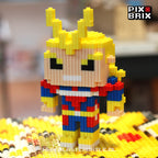 All Might Armable 3D - My Hero Academia - Pix Brix