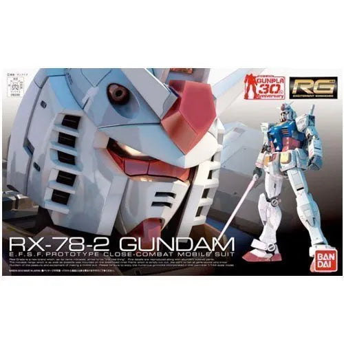 RG 1/144 RX-78-2 GUNDAM - Model Kit Articulado - Bandai
