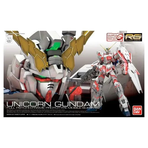 RG 1/144 Unicorn Gundam - Model Kit Articulado - Bandai