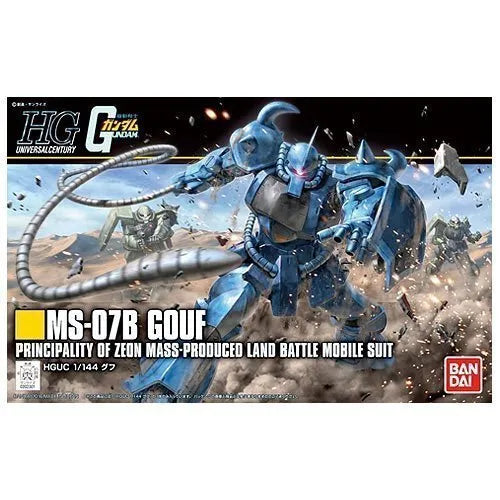 1/144 HGUC MS-07B GOUF - Model Kit Articulado - Bandai