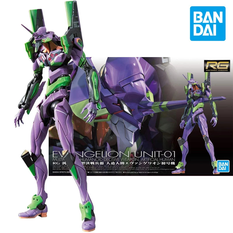 RG Evangelion Unit-01 - Model Kit Articulado - Bandai