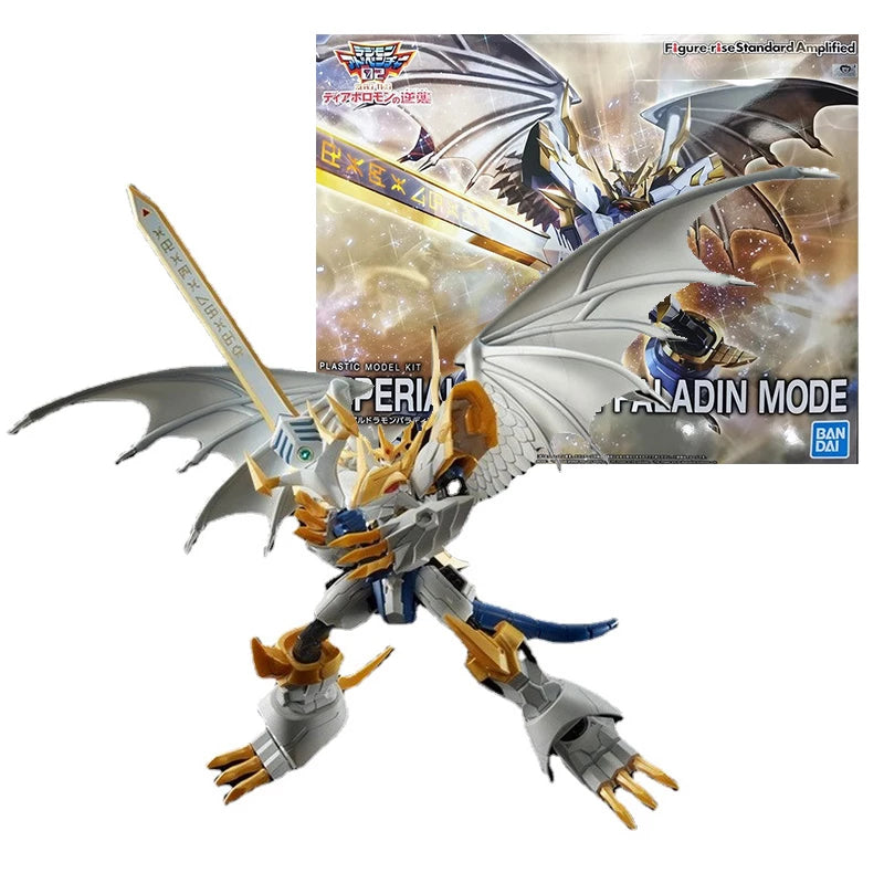 IMPERIALDRAMON PALADIN MODE Figure-rise Standard Amplified - Digimon Model Kit Articulado - Bandai