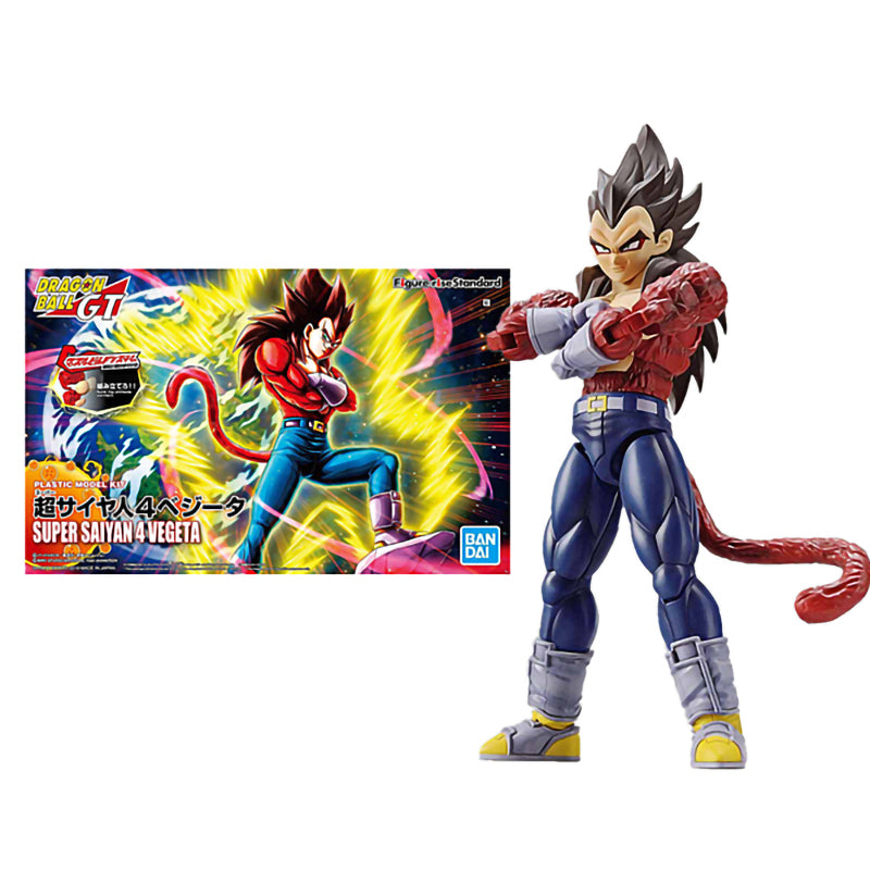 Super Saiyan 4 Vegeta Figure-Rise Standard (PKG renewal) - DBZ Model Kit Articulado - Bandai