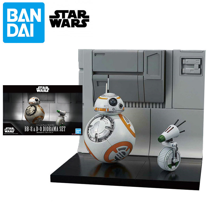 1/12 BB-8 & D-0 Diorama Set - Model Kit Articulado Bandai