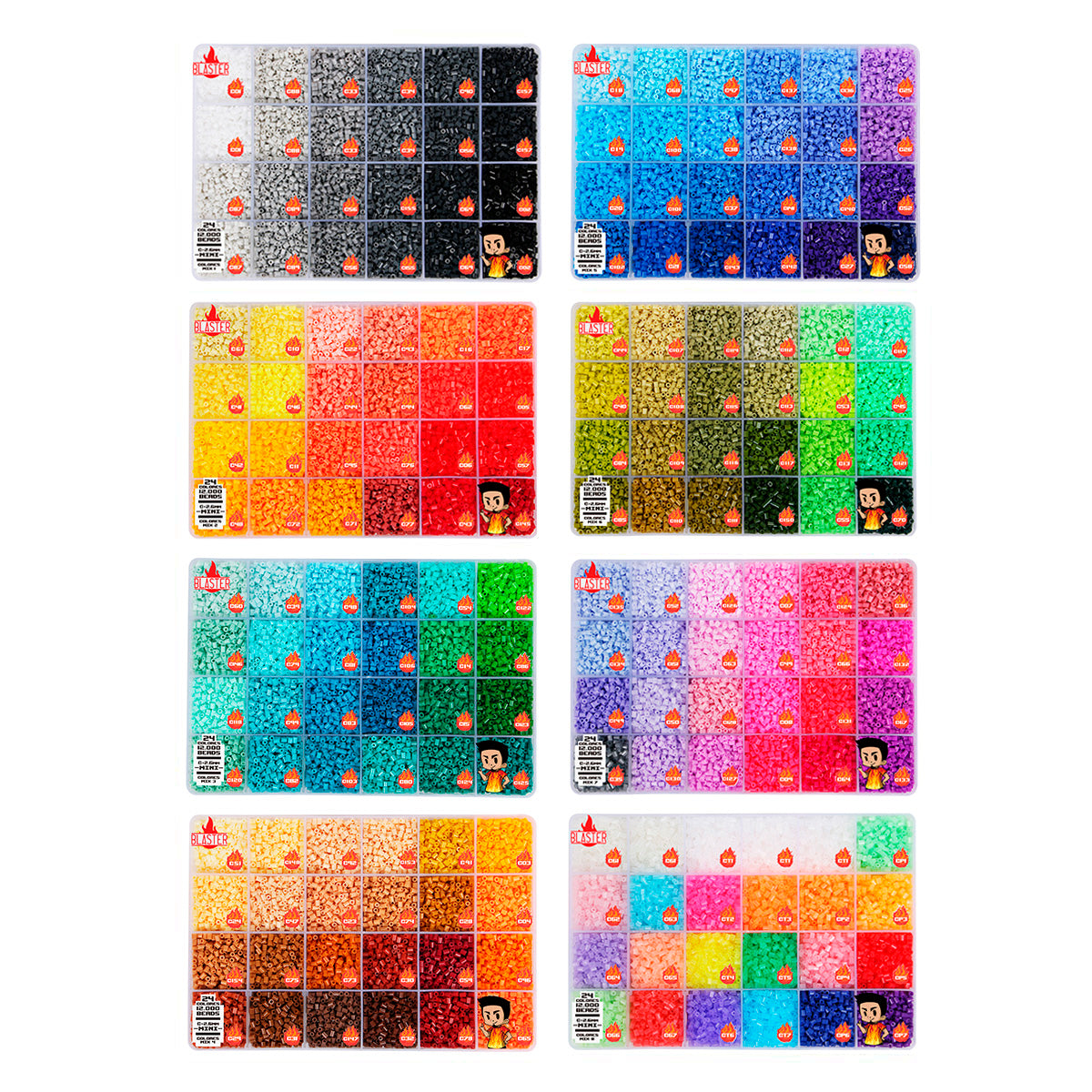 Master Pack 2.6mm - 100.000 Piezas - 178 Colores