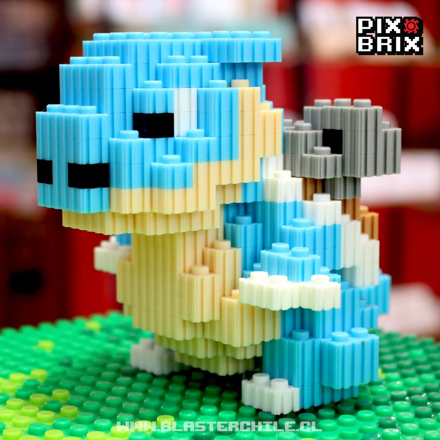 Blastoise Armable 3D - Pokemon - Pix Brix