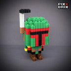 Boba Fett Armable 3D - Star Wars - Pix Brix