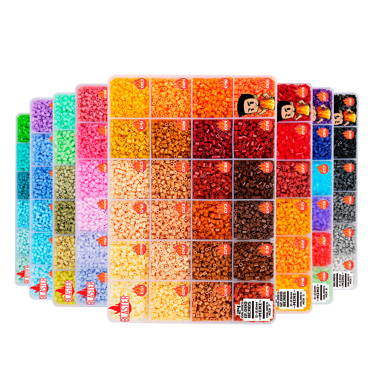 Master Pack 2.6mm - 100.000 Piezas - 178 Colores