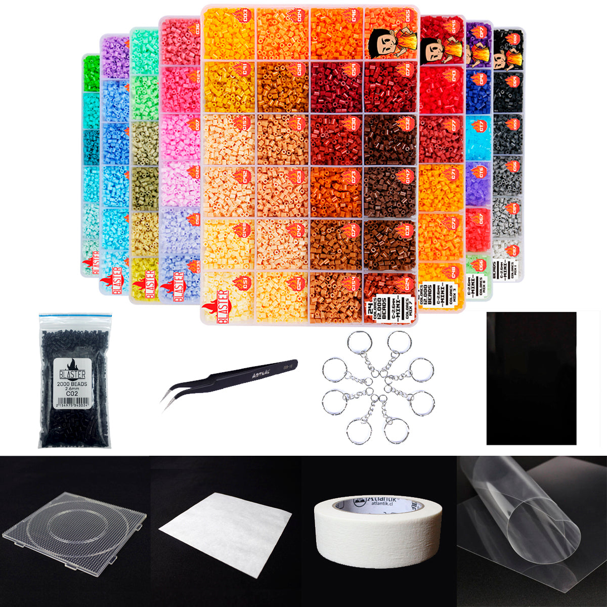 Master Pack 2.6mm - 100.000 Piezas - 178 Colores