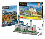 Neuschwanstein Castle Germany - Nat Geo - Rompecabezas 3D