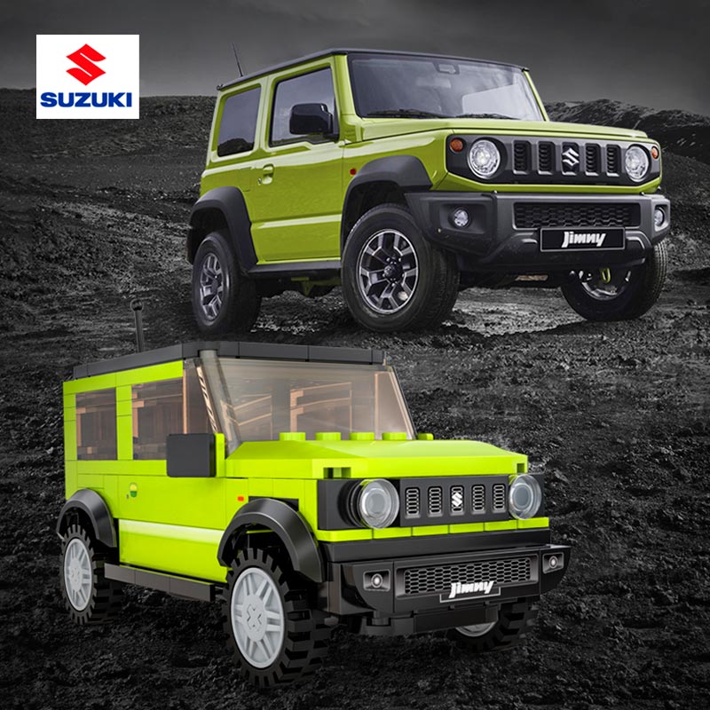 Suzuki Jimny Jeep 4x4 1:24 - Armable de Bloques - CADA