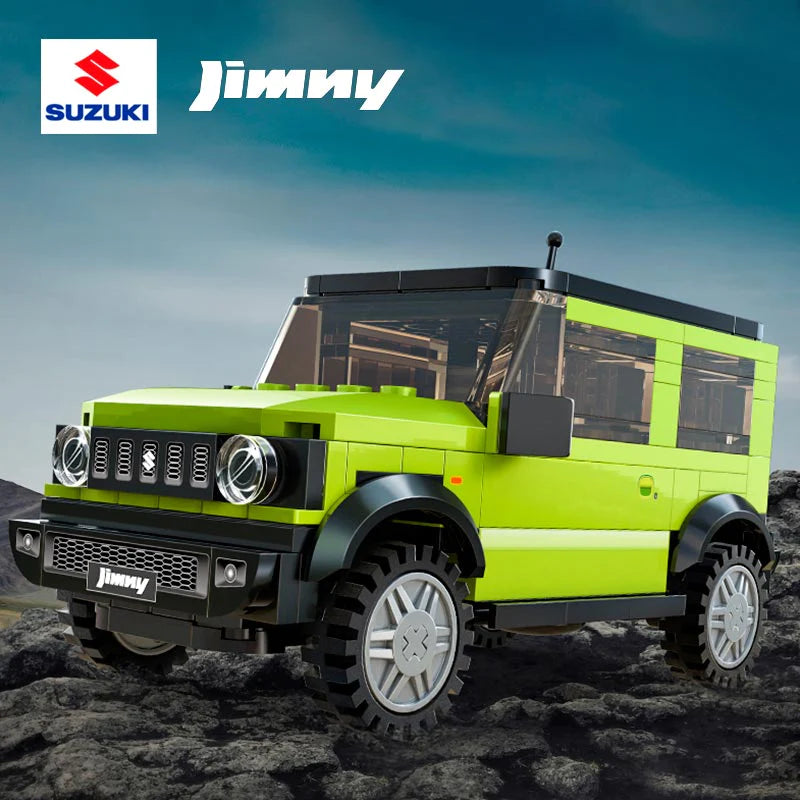 Suzuki Jimny Jeep 4x4 1:24 - Armable de Bloques - CADA