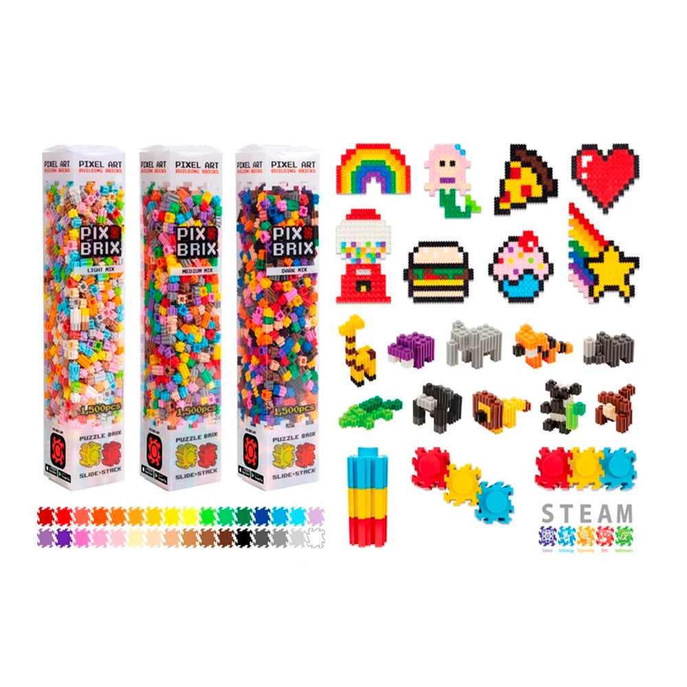 Pack Inicial Pix Brix - 1.500 Blocks + Herramienta Pix Brix – BlasterChile