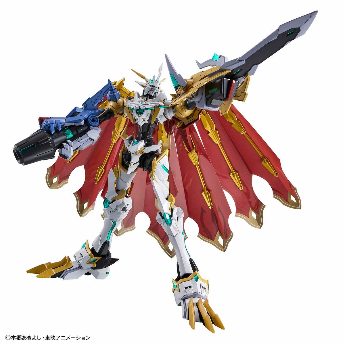 Omegamon X Antibody - Digimon Model Kit Articulado- Bandai