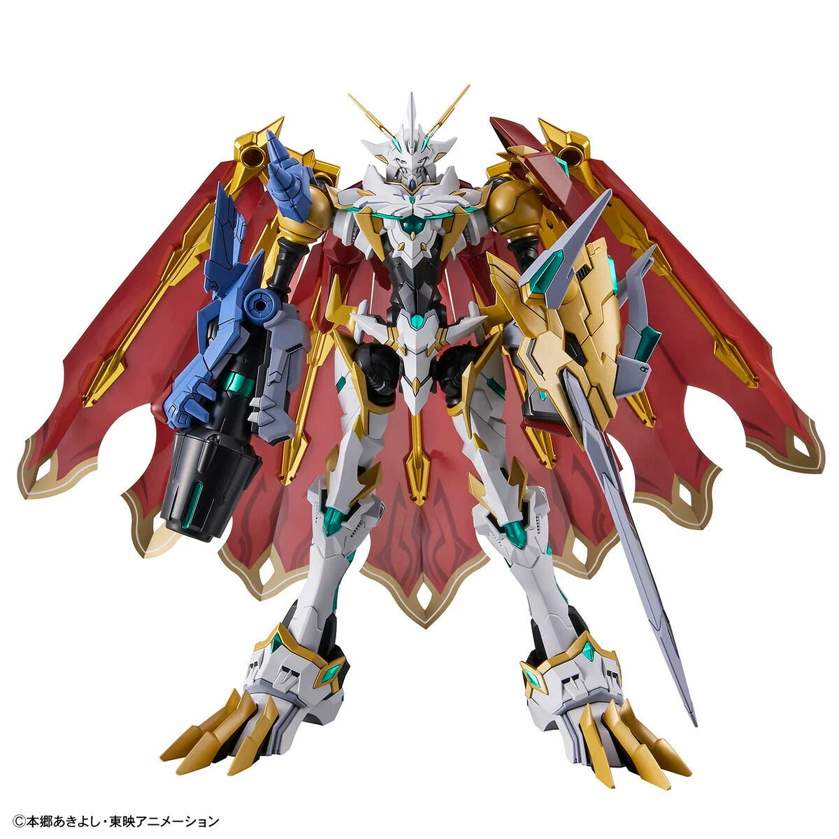 Omegamon X Antibody - Digimon Model Kit Articulado- Bandai