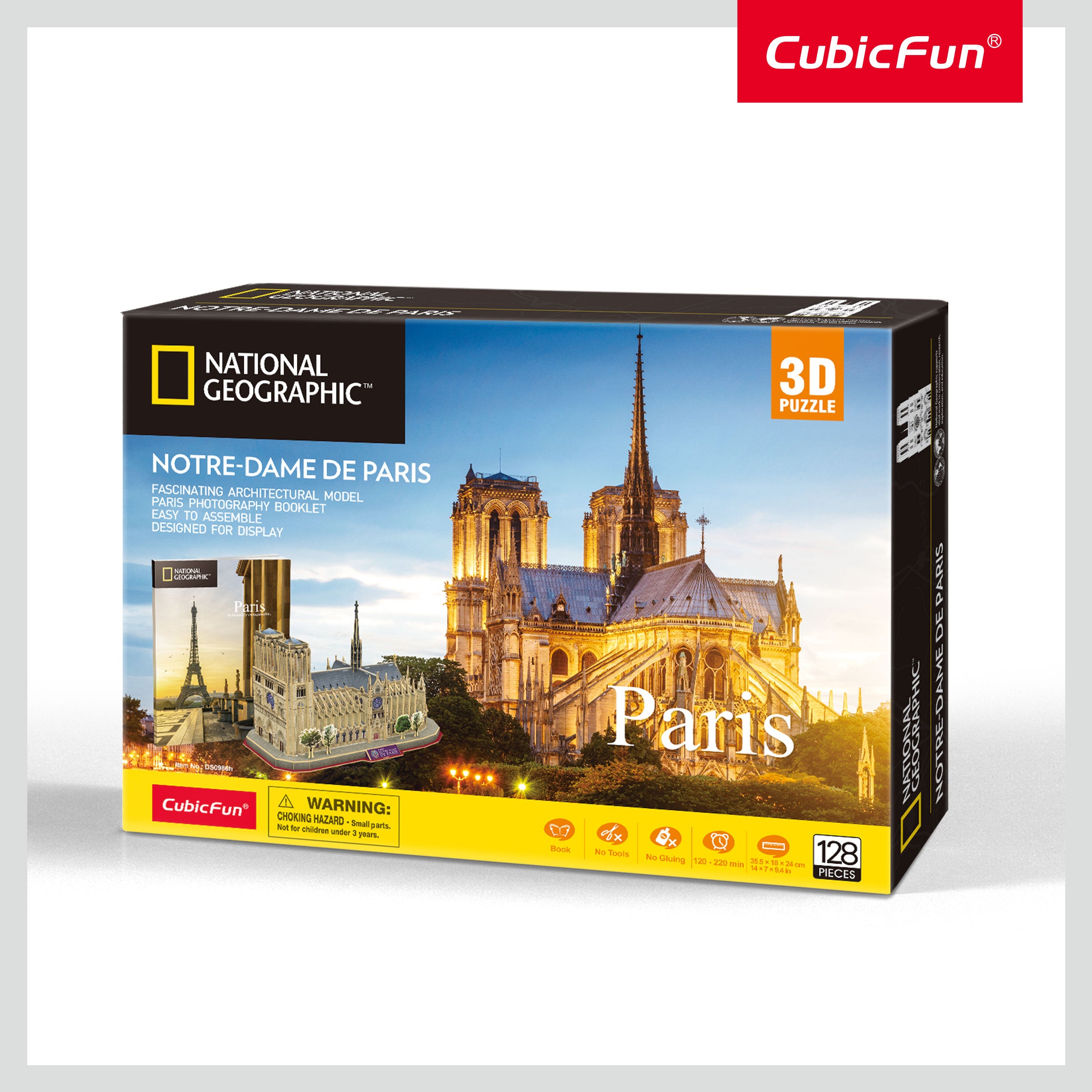 Notre Dame - Nat Geo - Rompecabezas 3D