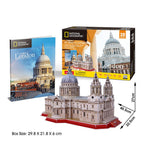 St. Paul's Cathedral London - Nat Geo - Rompecabezas 3D