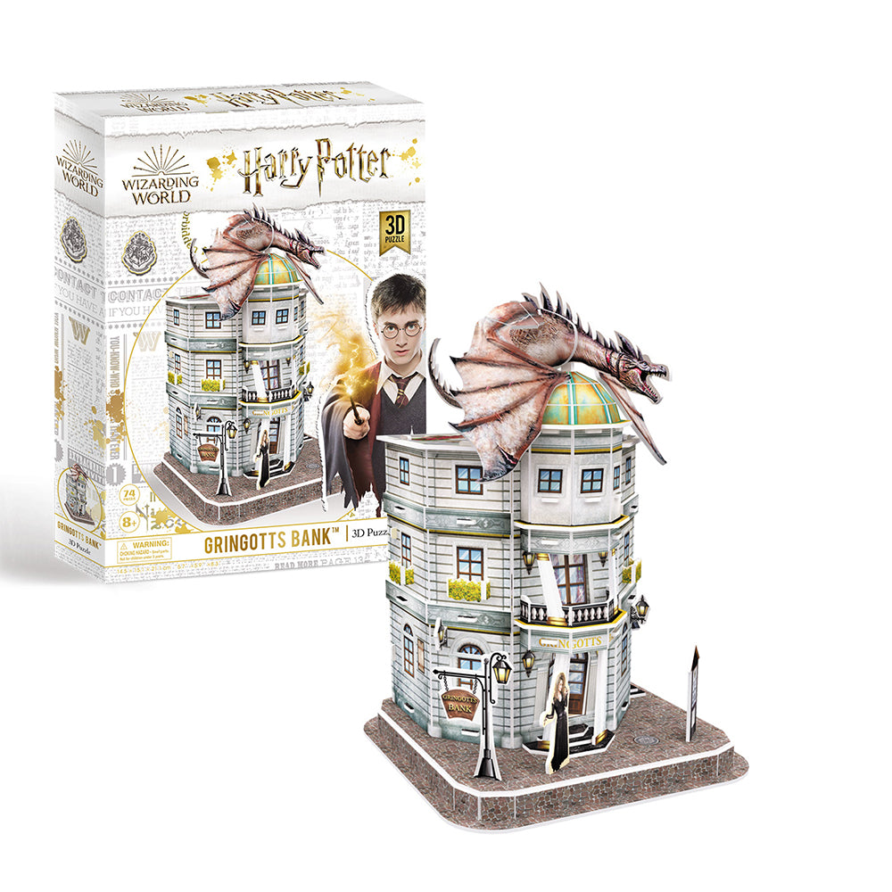 Gringotts Bank - Harry Potter - Rompecabezas 3D