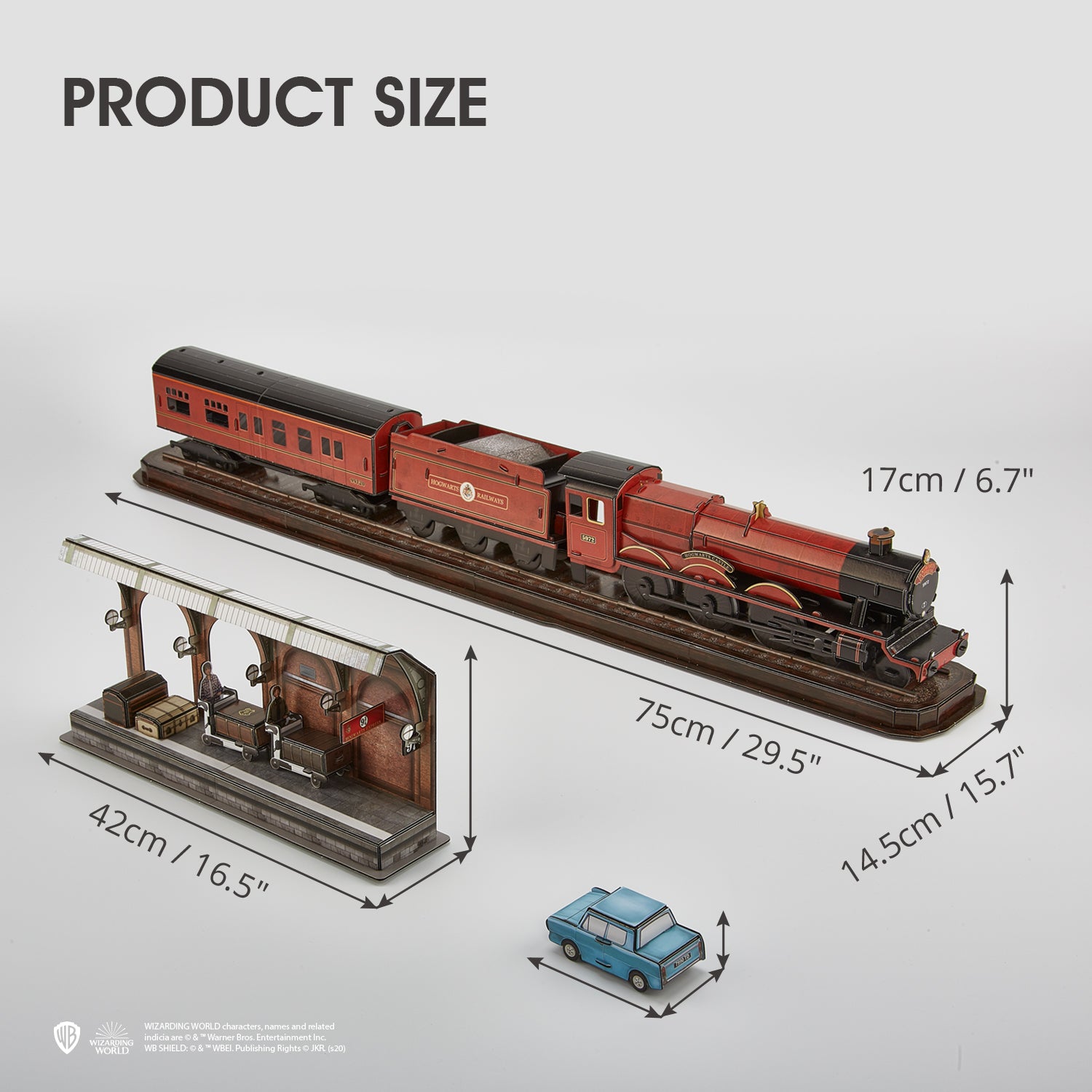 Hogwarts Express - Harry Potter - Rompecabezas 3D