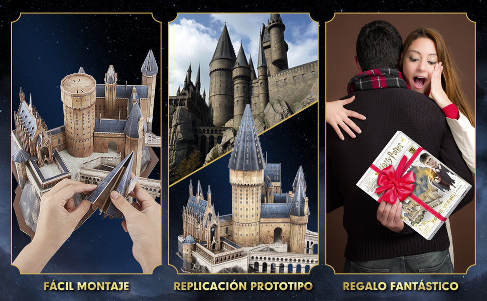 Hogwarts Great Hall - Harry Potter - Rompecabezas 3D