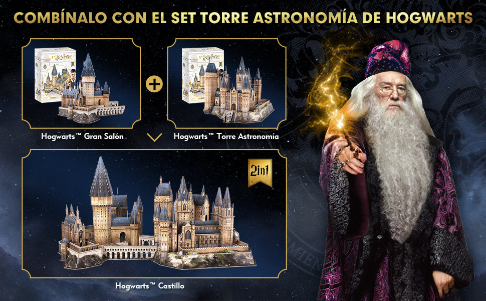 Hogwarts Great Hall - Harry Potter - Rompecabezas 3D