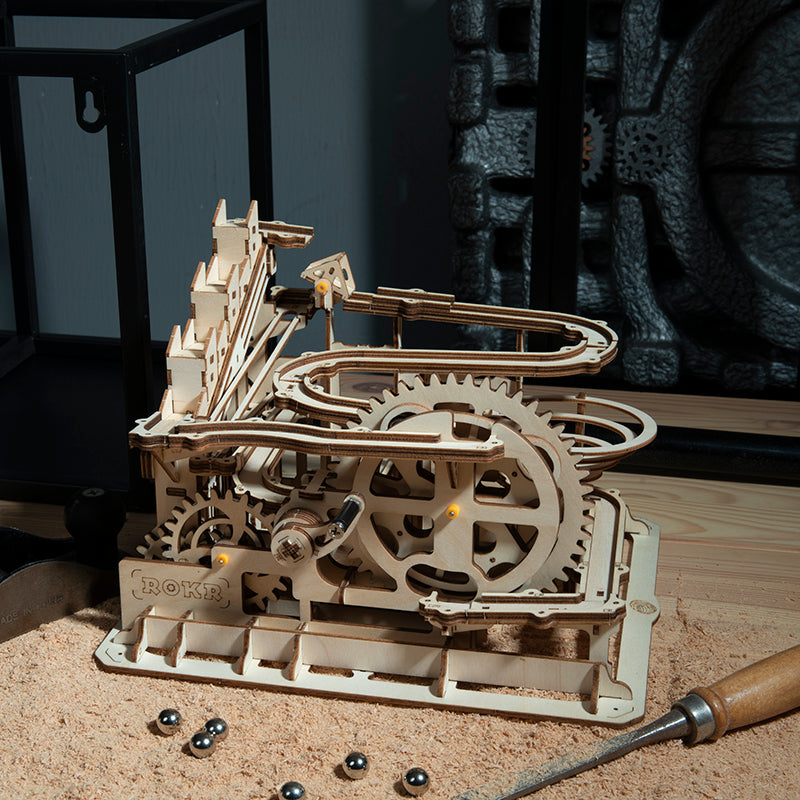 Marble Parkour - Rompecabezas 3D - Maqueta de Madera ROKR