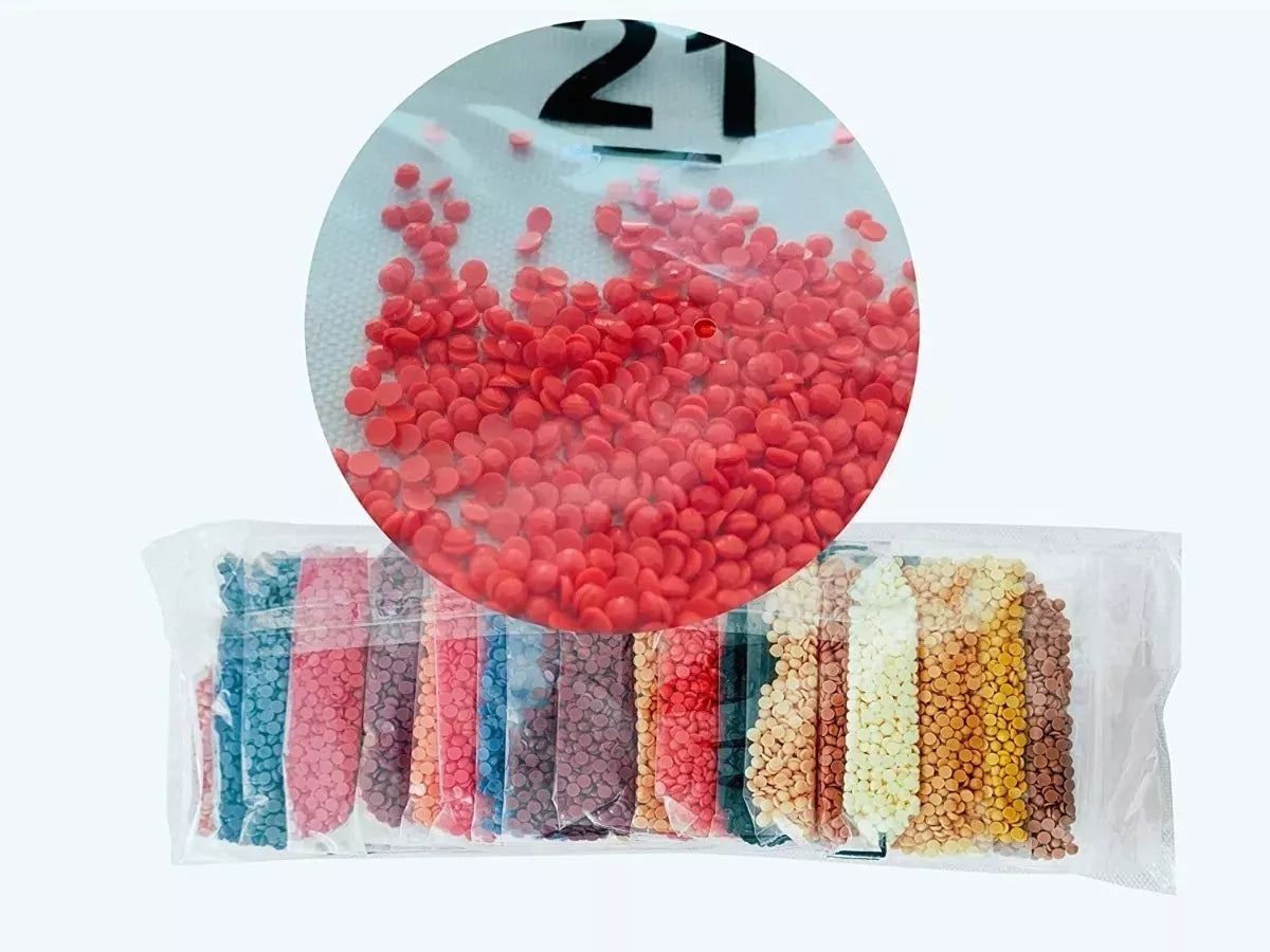 Kit De Pintura De Diamantes DIY - Diseño Bulldog Francés 30x30 Cm, Con Diamantes Y Herramientas