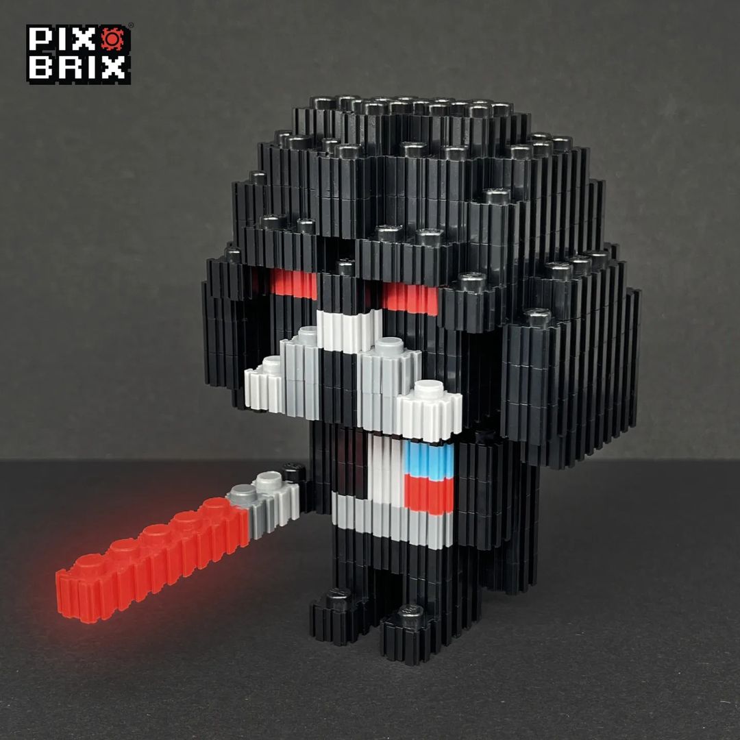 Darth Vader Armable 3D - Star Wars - Pix Brix