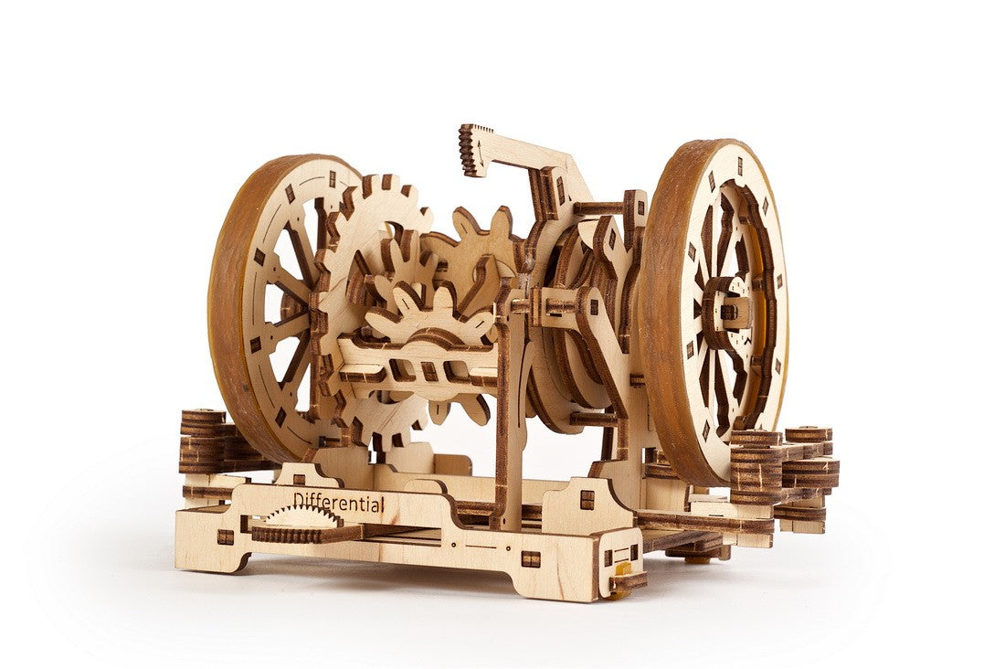 Diferencial - Maqueta Mecánica de Madera - Ugears