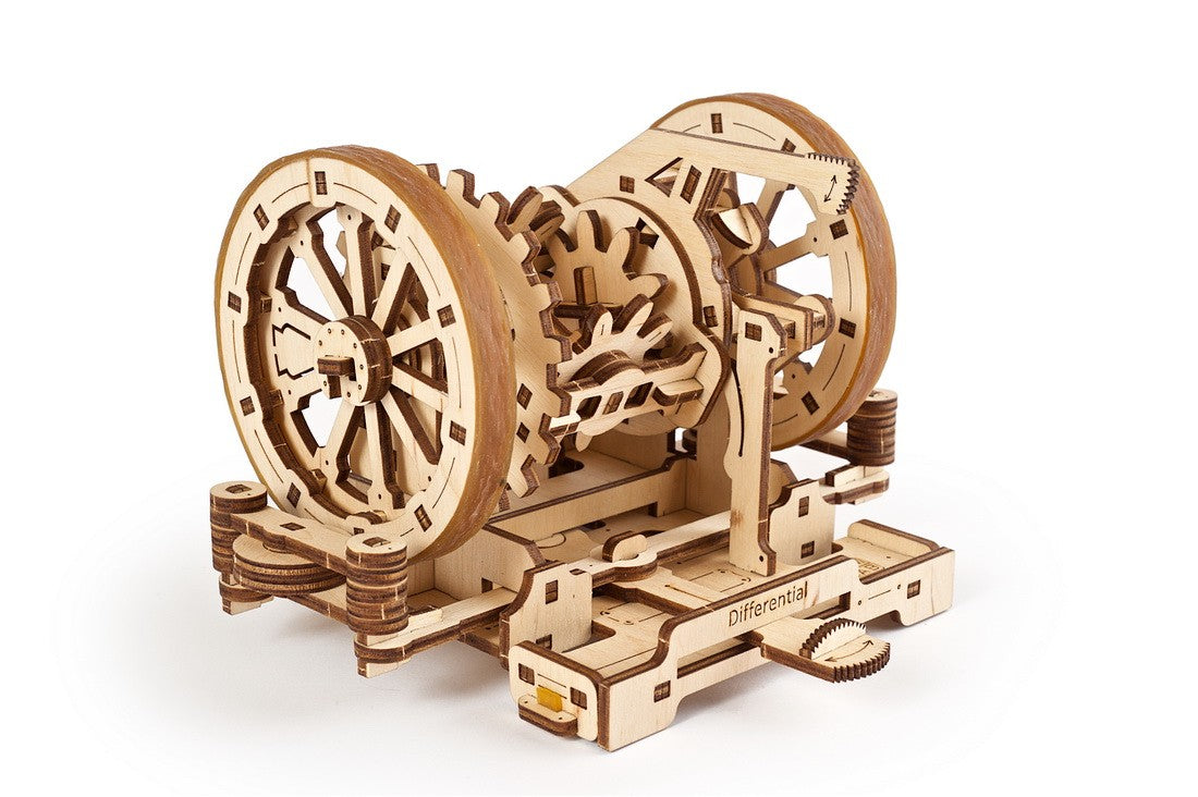 Diferencial - Maqueta Mecánica de Madera - Ugears
