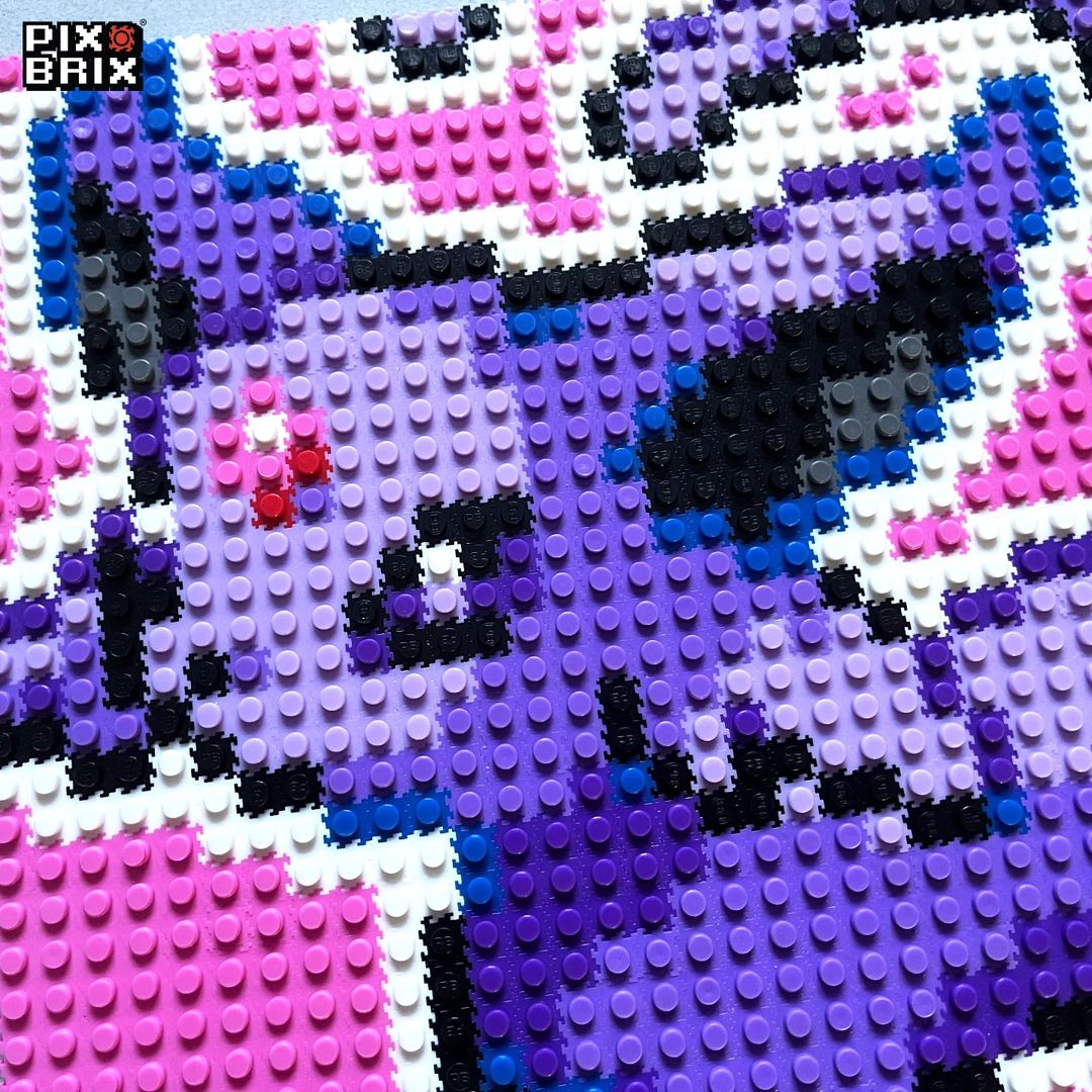 Espeon Puzzle 2D - 25.5 x 25.5cm - Pix Brix