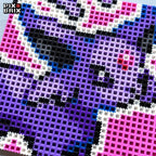 Espeon Puzzle 2D - 25.5 x 25.5cm - Pix Brix