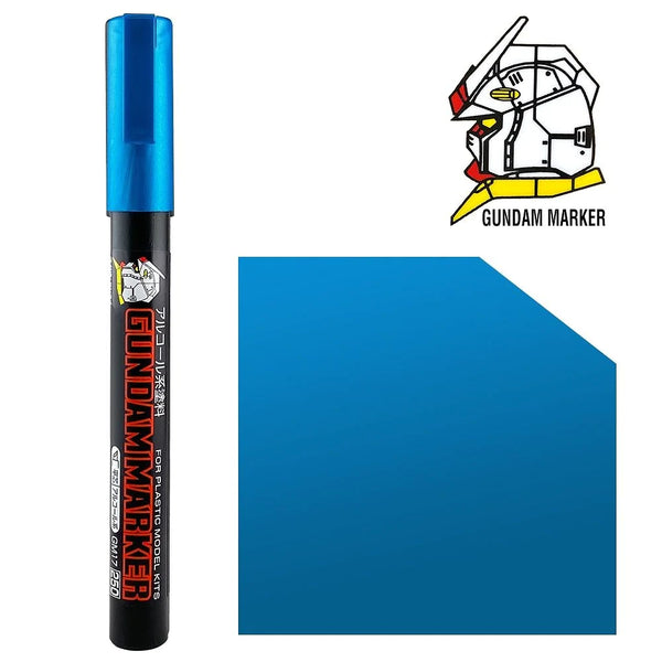 GUNDAM MARKER GM17 METALLIC BLUE - GSI Creos - Mr.Hobby