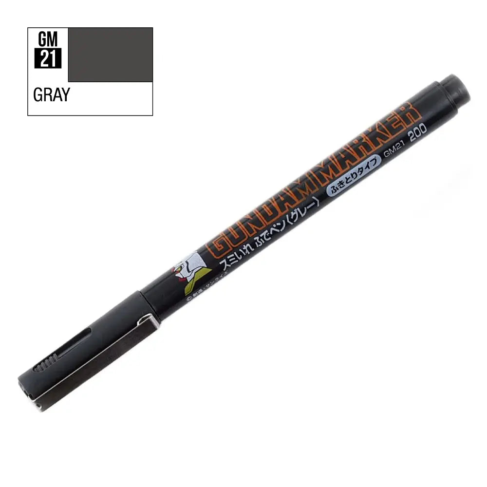 GUNDAM MARKER GM21 Brush Gray - GSI Creos - Mr.Hobby