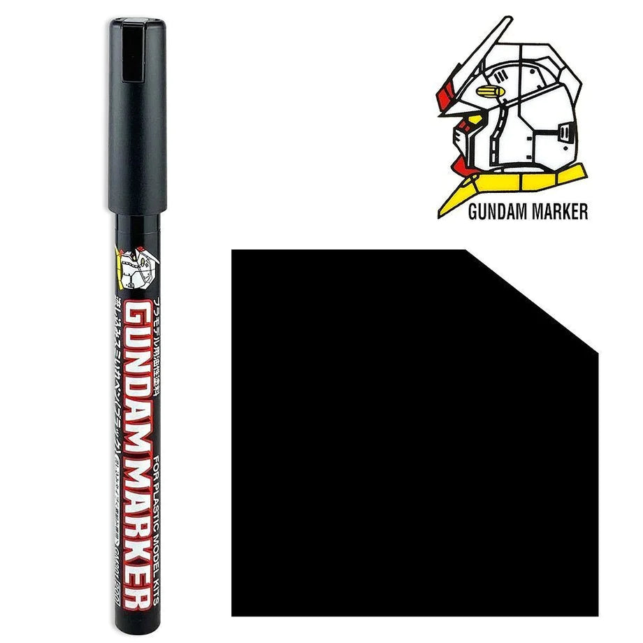 GUNDAM MARKER GM301 BLACK POUR TYPE - GSI Creos - Mr.Hobby