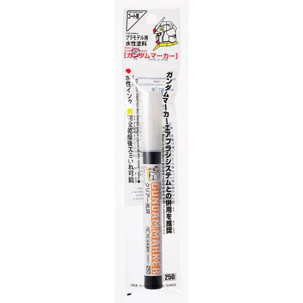 GUNDAM MARKER GM502 CLEAR MATTE - GSI Creos - Mr.Hobby