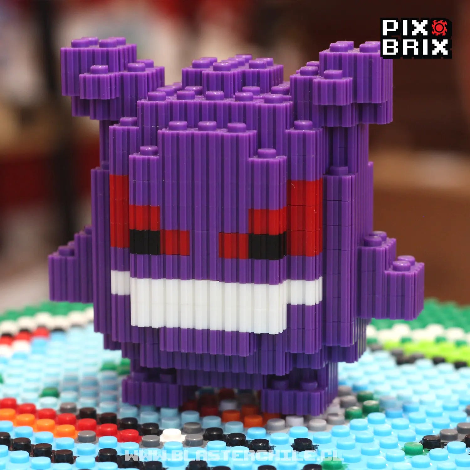 Gengar Armable 3D - Pokemon - Pix Brix