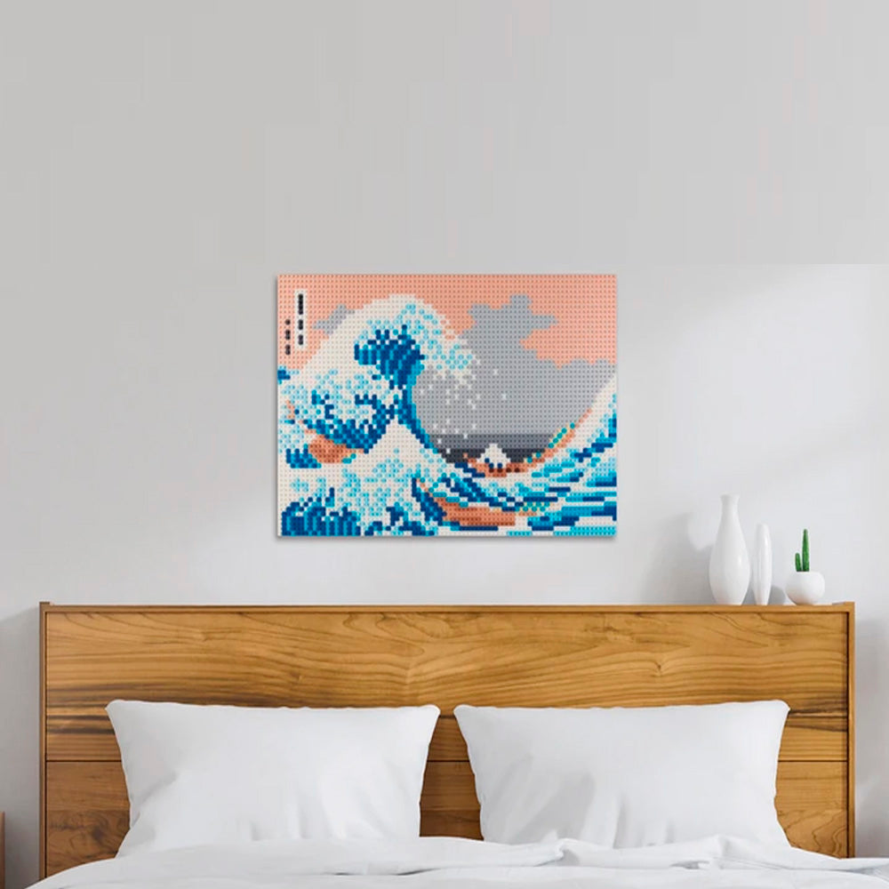 Great Wave Puzzle - Pix Brix