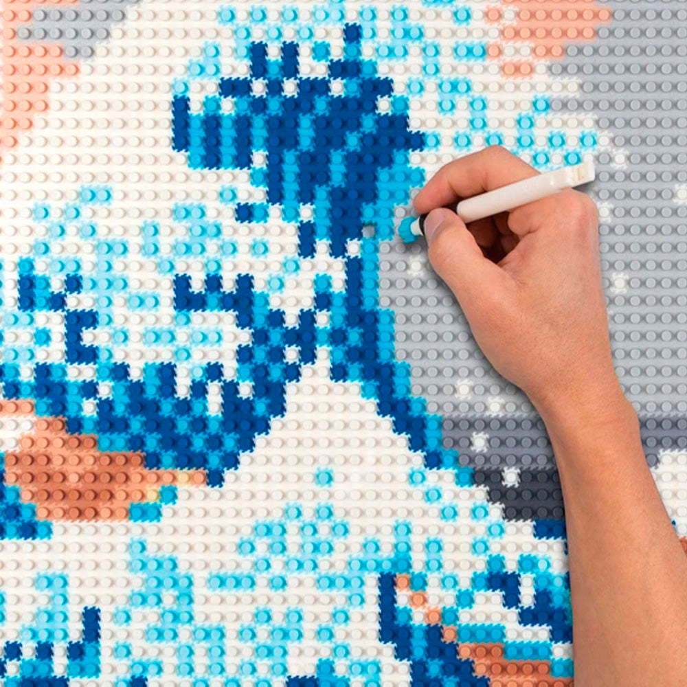 Great Wave Puzzle - Pix Brix