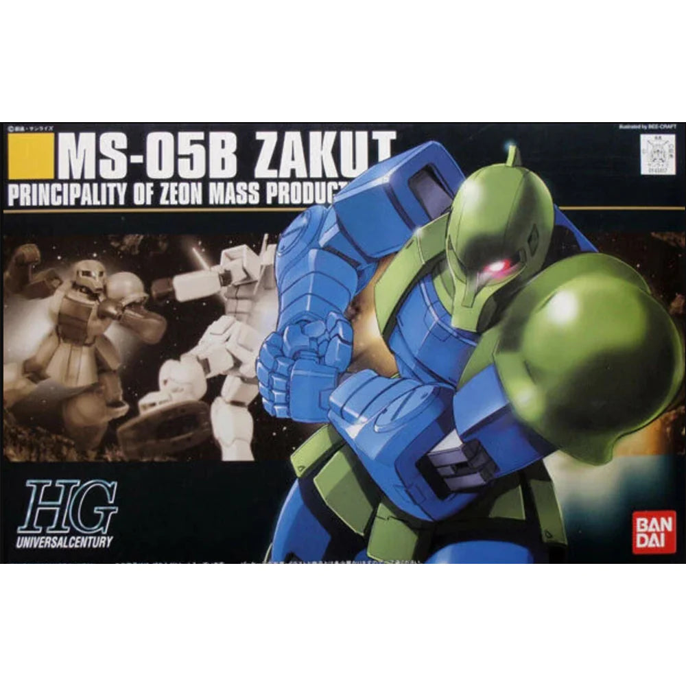 1/144 HGUC ZAKU l - Model Kit Articulado - Bandai